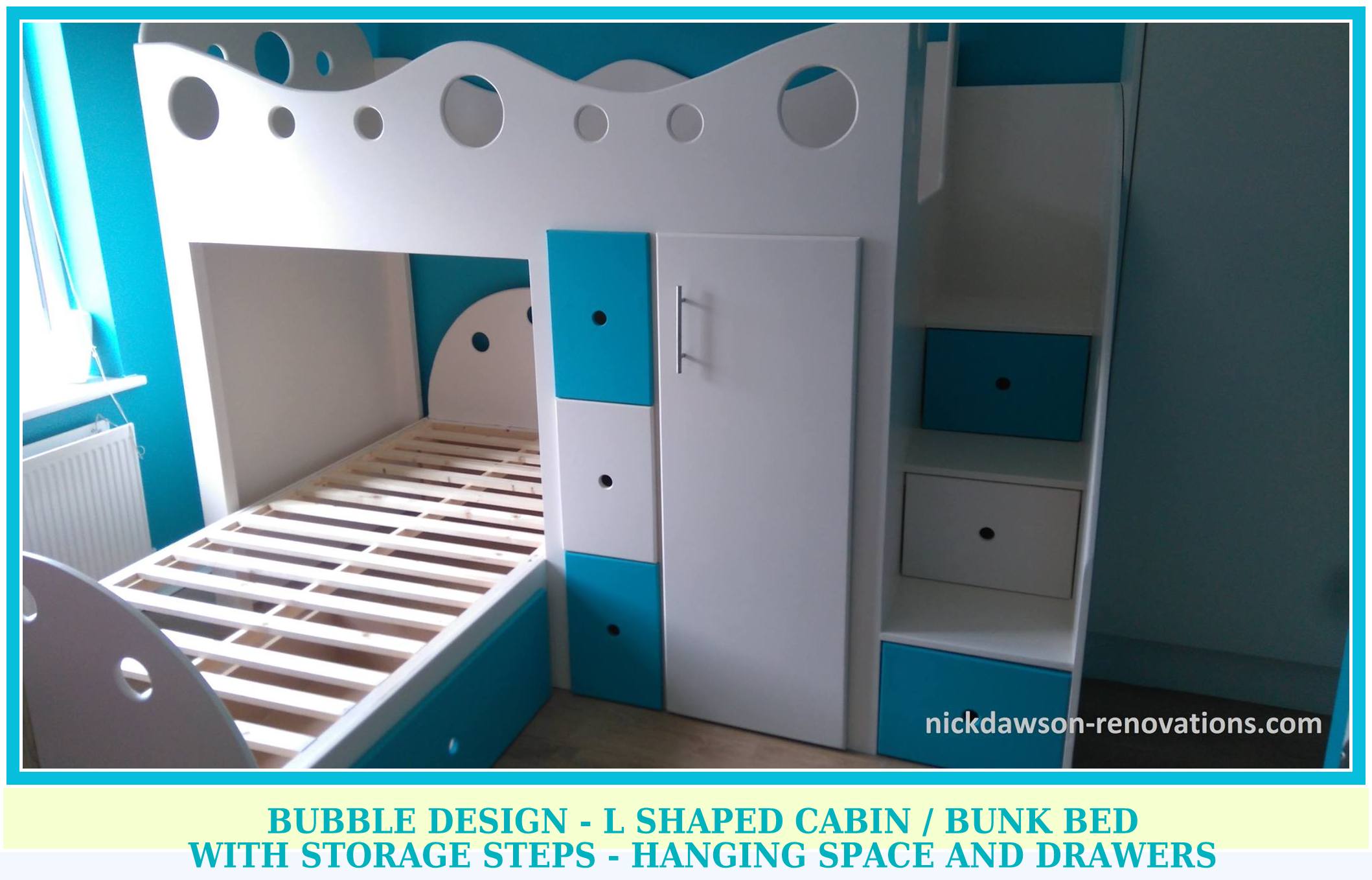 CHILDRENS STORAGE BEDS, BESPOKE CHILDRENS BEDS